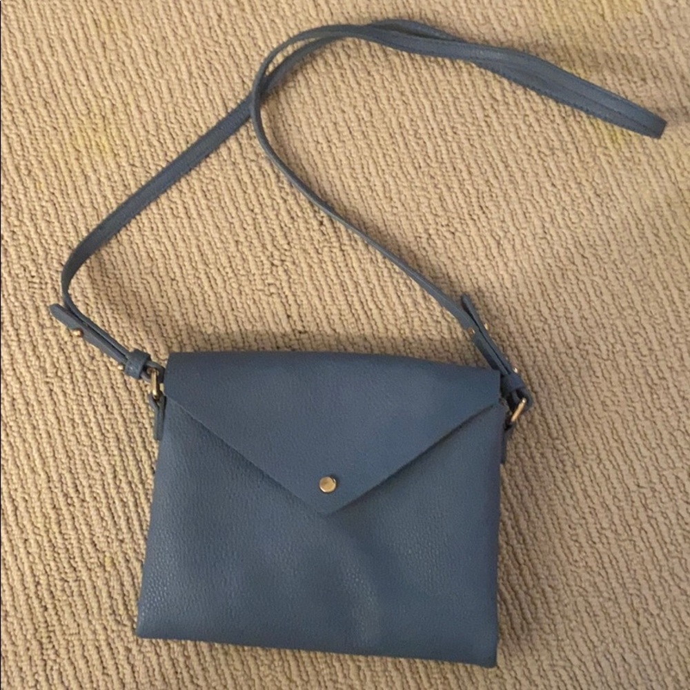 Anthropologie Street Level Bag in blue never used!
